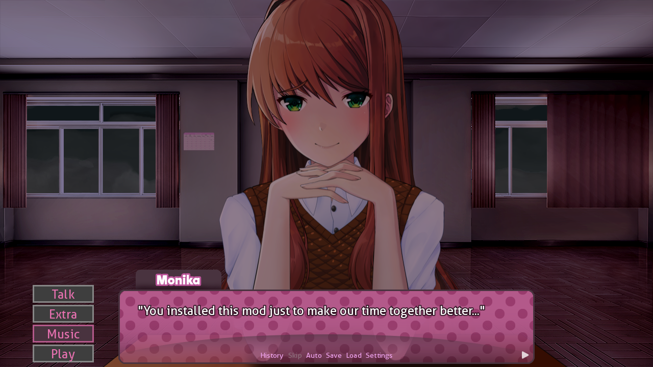 Steam Workshop::Just Monika with Sound (Animated) (DDLC)