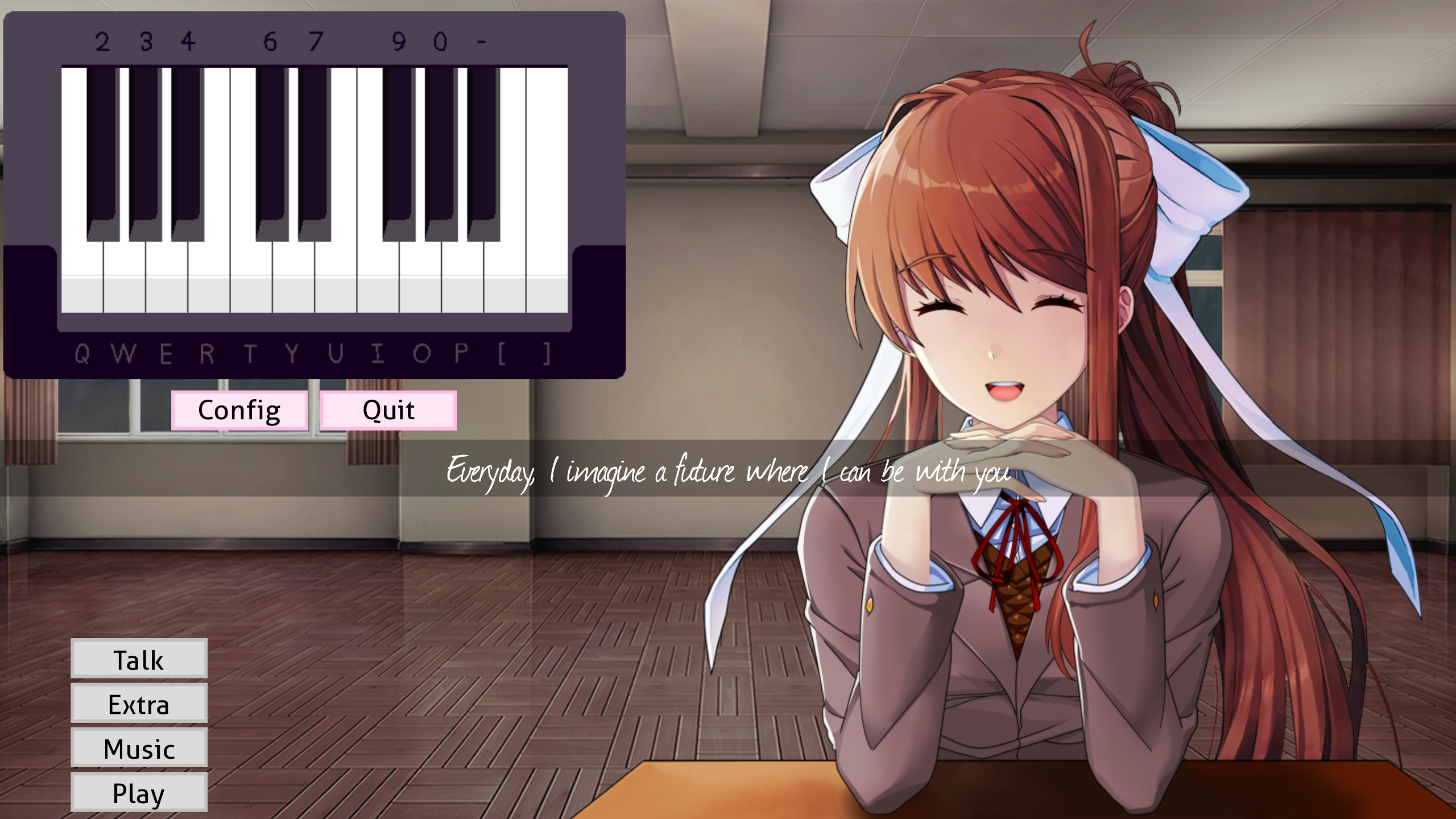 Monika After Story on X: Special Valentine's update for Monika